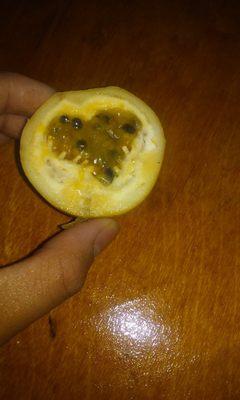 Lilikoi passion fruit