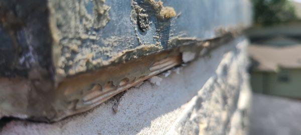 Chimney cap leak