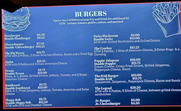 Burger Menu