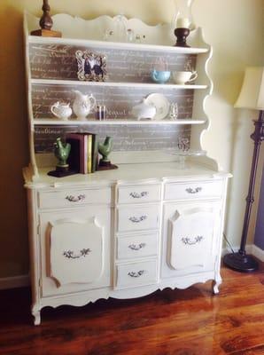 Hand painted quality previously loved furniture