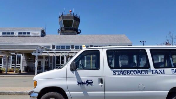 We can meet you at any port of entry - here we are waiting on travelers at the Martha's Vineyard Airport