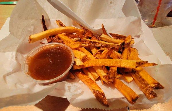 Small Fries with a side of gravy