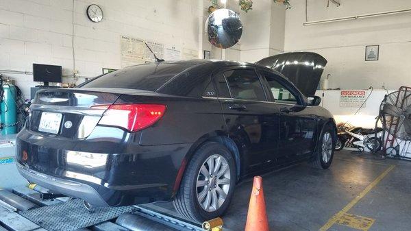 My Chrysler 200 , First time Smog Test after 10 years of owning.