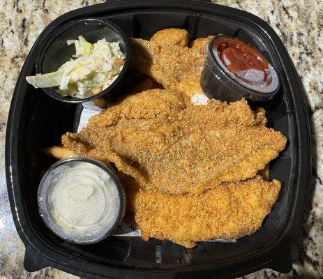 Catfish Basket to go