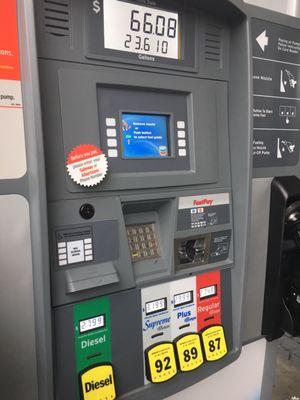 New Gas Pump