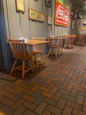 Inside the Cracker Barrel