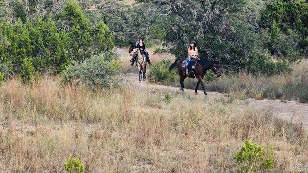 Riding thru the country