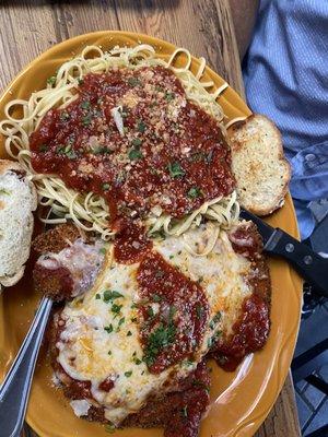 Chicken parmigiana