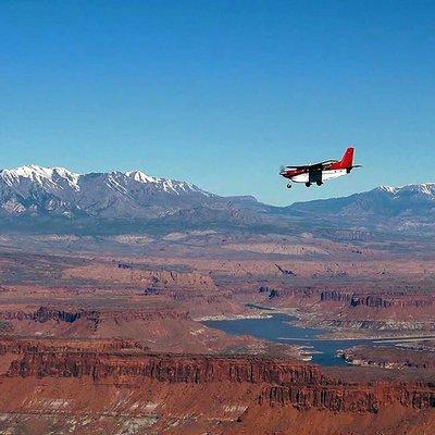 See Moab's desert and mountains from above! Call us now to book! 435-260-8913