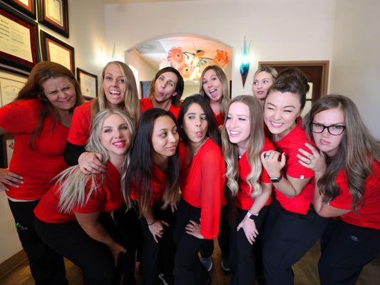 Our staff at Serenity Dental has a blast at work because we are so passionate and excited about dentistry.