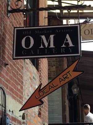 OMA outside entrance