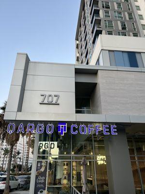 Qargo coffee in Long Beach California.Nice restaurant