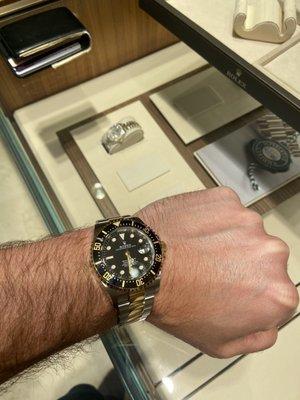 Rolex Sea-Dweller 43mm Two-Tone