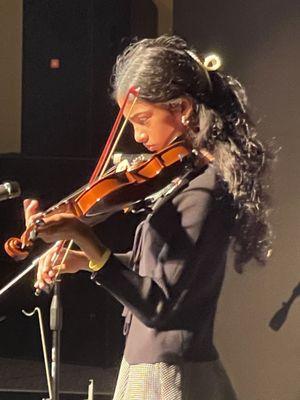 Saraiya performing at Spring Recital