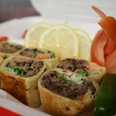 Beef shawarma