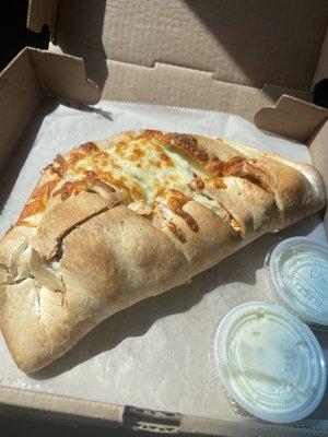 Buffalo Chicken Calzone