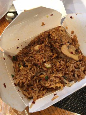 Mushroom fried rice