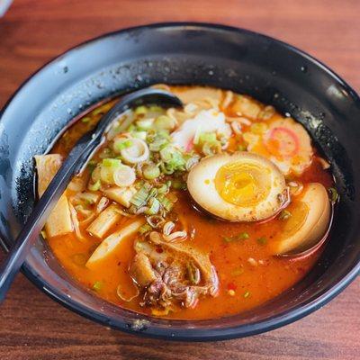 Oxtail Ramen, requested spicy