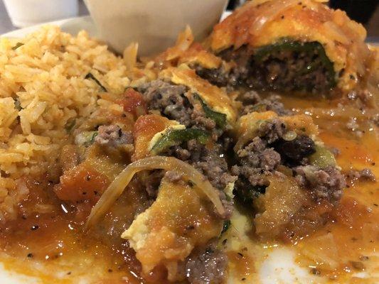 Beef Chili Relleno