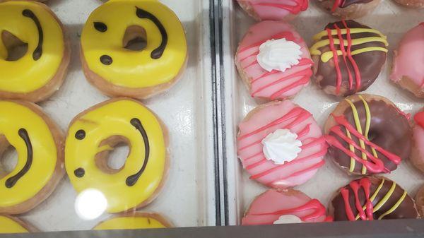 Smiley face and minis