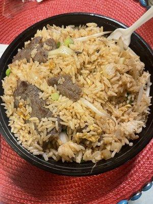 L. Beef Fried Rice