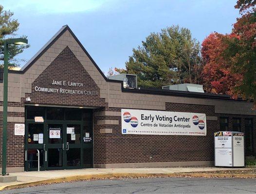 Early Voting Location, open today & tomorrow 7A-8P, 11.1.2020.