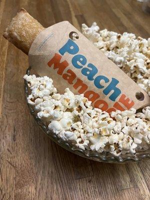 Peach Mango Pie - Popcorn optional