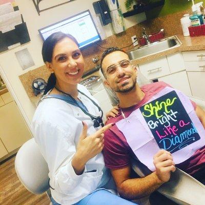 Our Dental  Hygienist Shereen has such a passion for dentistry.