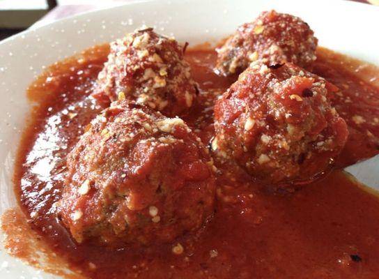 Meatball appetizer in sauce