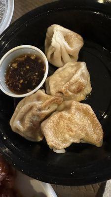 Pan Fried Dumplings (minus the 2 I ate)