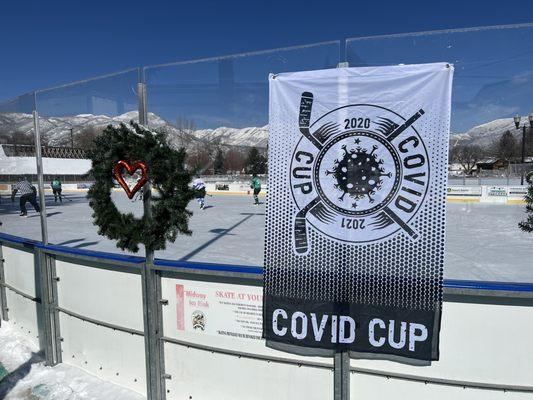 Covid Cup banner!