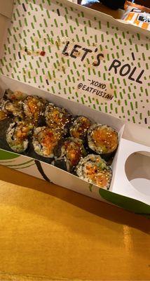 Build your own custom sushi roll (10pcs)