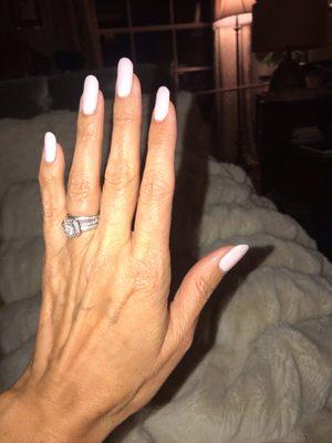 Tammy keeps my nails long, feminine, and beautifully shaped !!