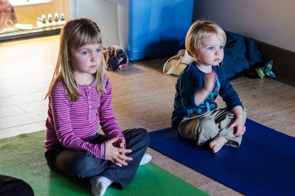 Kids yoga offered