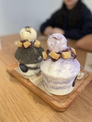 Taro & black sesame