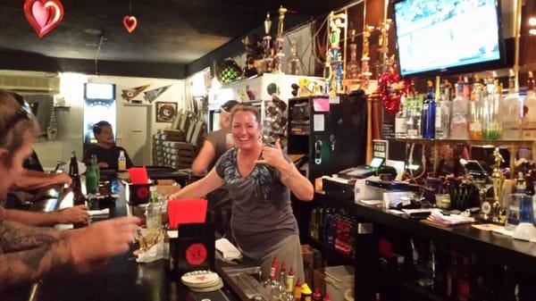 Joan was a awesome bartender hope to see you soon Dan and Vickie from Michigan