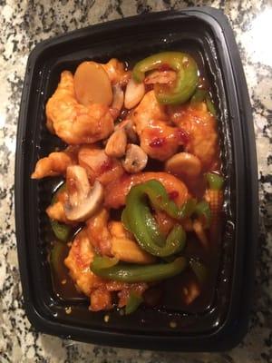 General Tso's shrimp