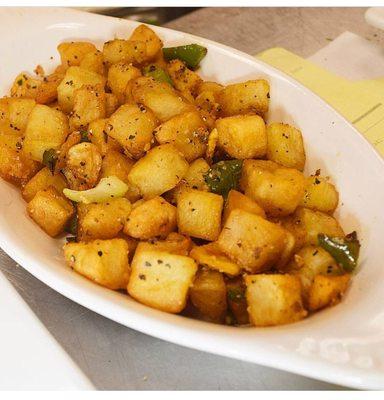 Home Fried Potatoes At "The Ivory"