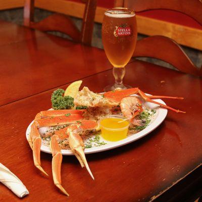 SNOW CRAB LEGS Available by the ½ pound & 1 pound