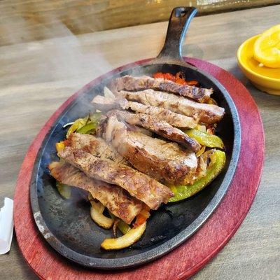 Smoking Hot Steak Fajitas