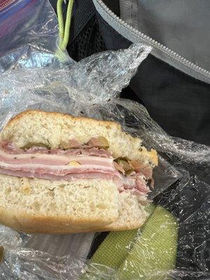 Muffuletta sandwich