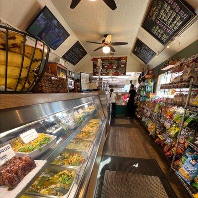 Inside deli