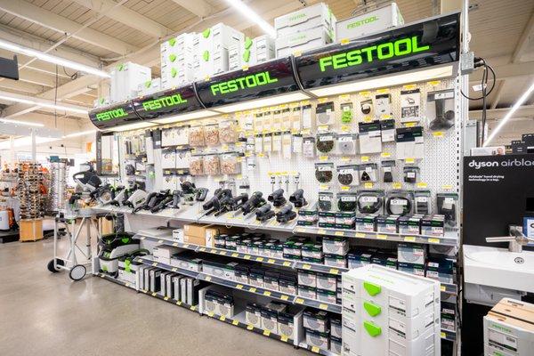 Only full-line dealer for Festool in San Francisco.