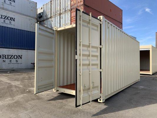 20' HC Dry Containers available for Sale or Rent Used, Refurbished with Exterior Fresh Paint.  Modifications available. We deliver.