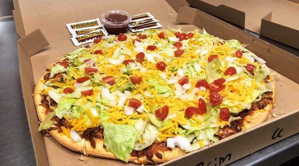 Taco Pizza