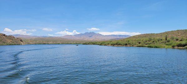 View of Four Peaks