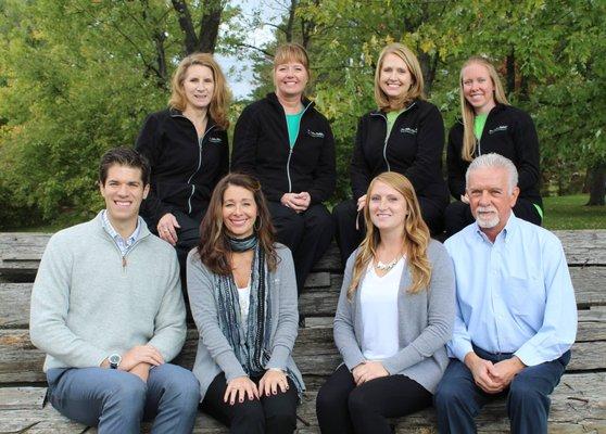 Staff from left to right- Paula, Merri, Debbie, Tiffany, Dr. Brian Ash, Erin, Alison, Dr. Michael Babics