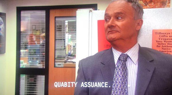 Head of the Quabity Department, Creed