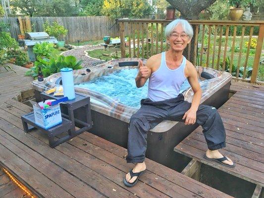 Hot Tub move for THE DK Lee of DK Sushi!