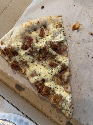 Chicken Bacon Chicken Ranch Pizza